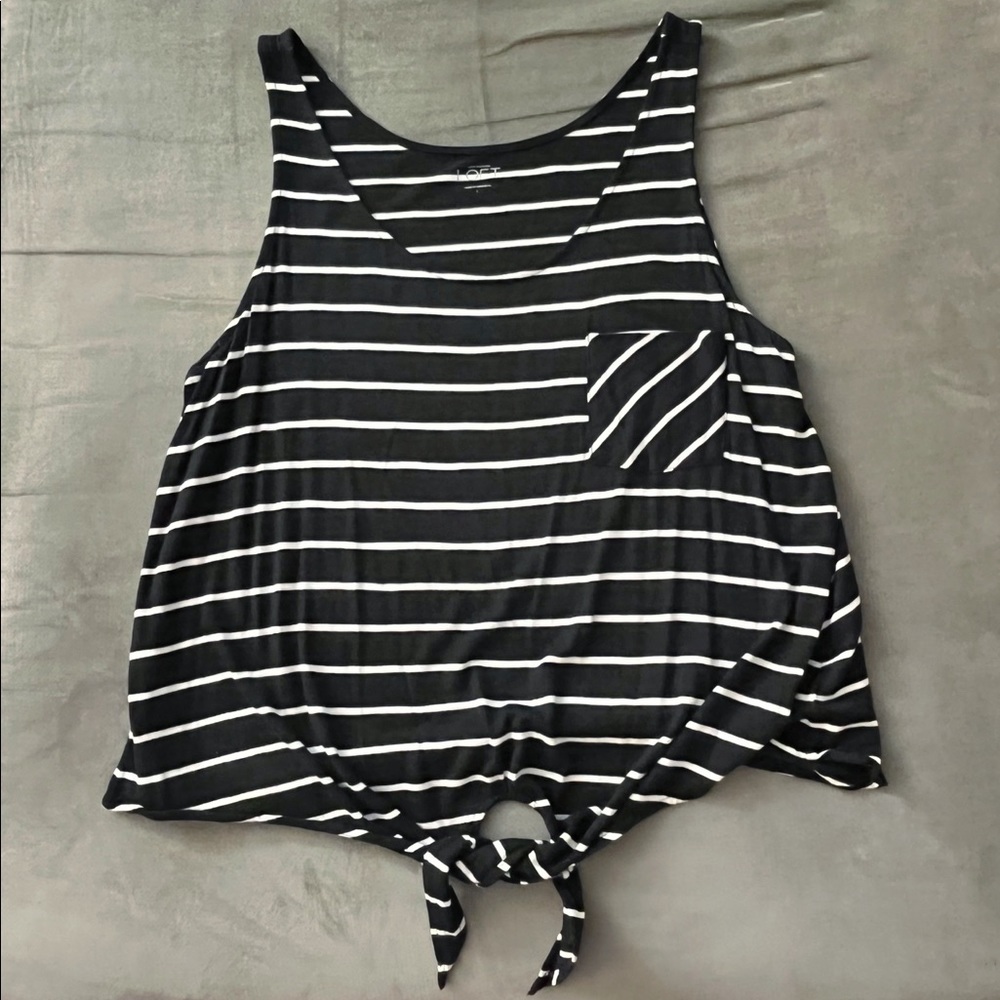 LOFT Women’s Tie-Front Tank, L